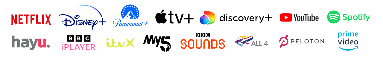 SkyStream Ultimate Included Apps