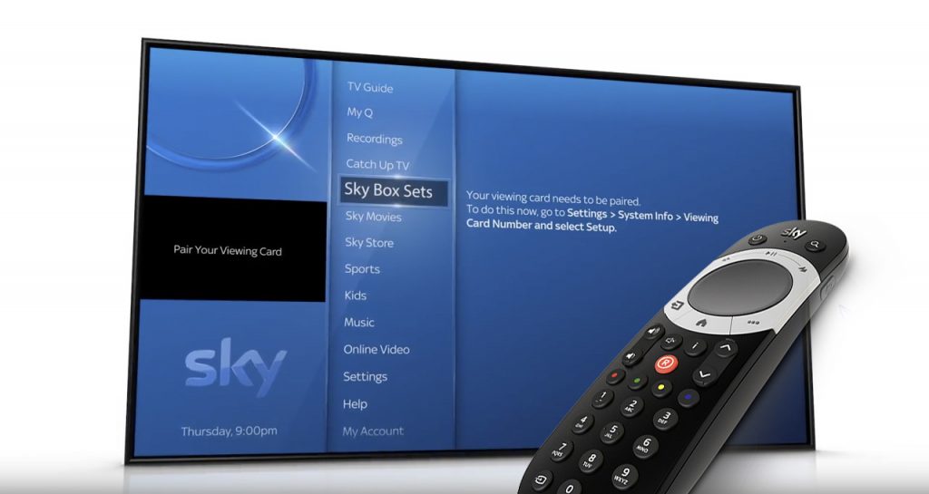 Sky Q box