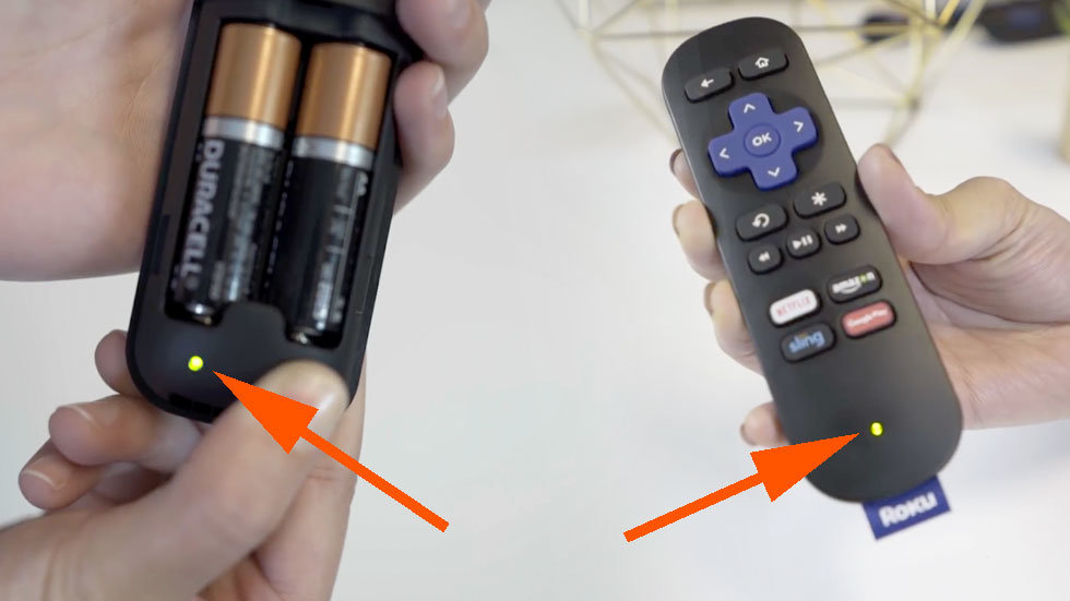 Roku Remote Pairing Lights