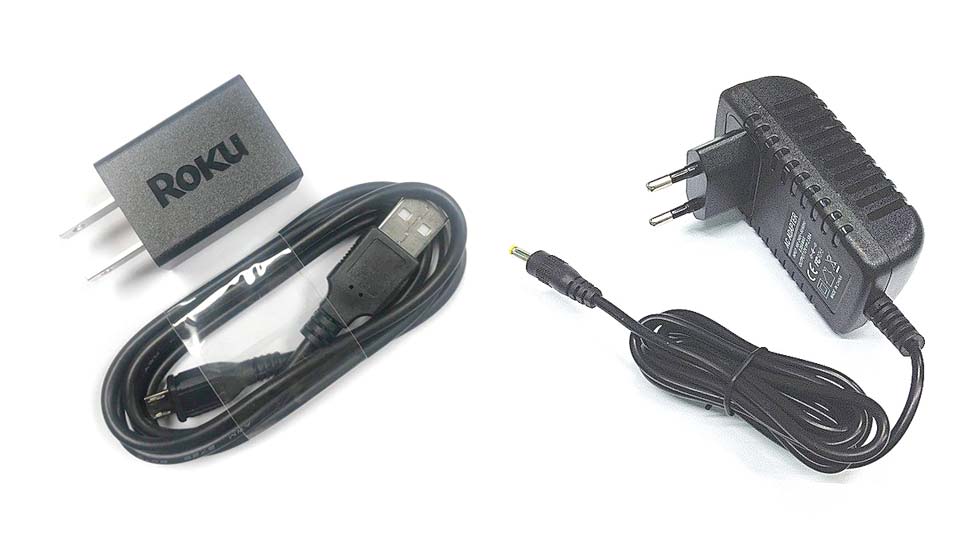 Roku USB Cable & Power Adapter